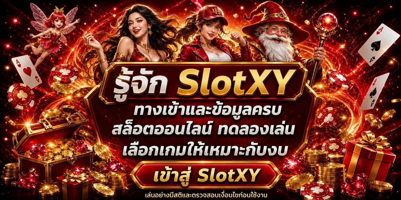 แบนเนอร์ SlotXY ทางเข้าและข้อมูลสล็อตออนไลน์